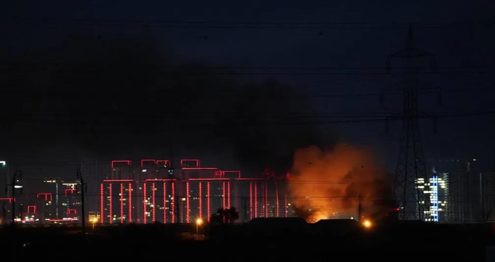 إسقاط مُسيرات فوق مطار أربيل بشمال العراق