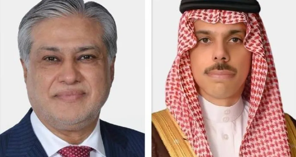 وزيرا خارجية السعودية وباكستان يستعرضان مساعي عودة الأمن والاستقرار في المنطقة