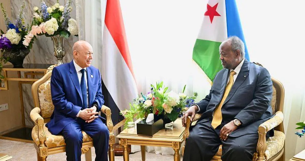 العليمي يعزّز شراكات اليمن في القرن الأفريقي