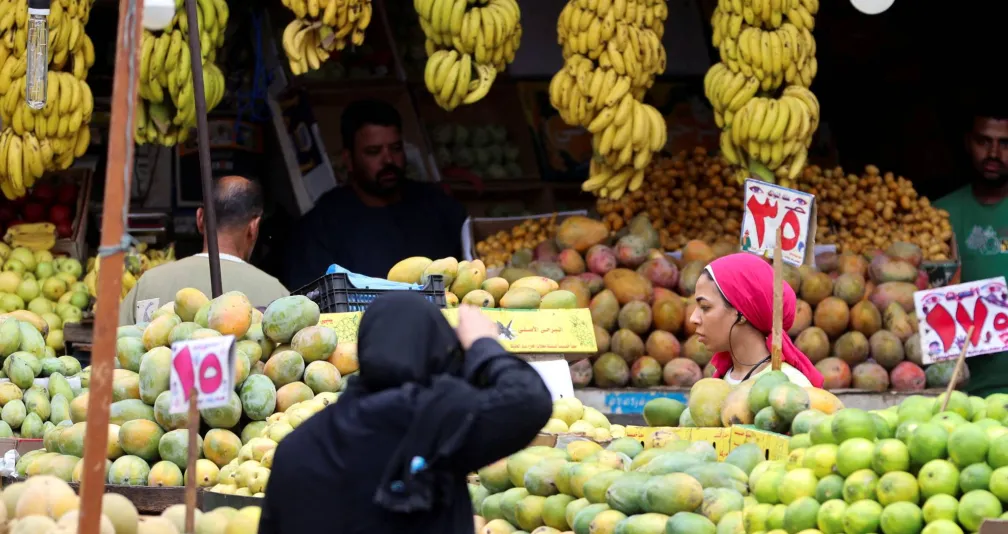 مصر: تسارع التضخم السنوي لأسعار المستهلكين إلى 14.9 % في يوليو