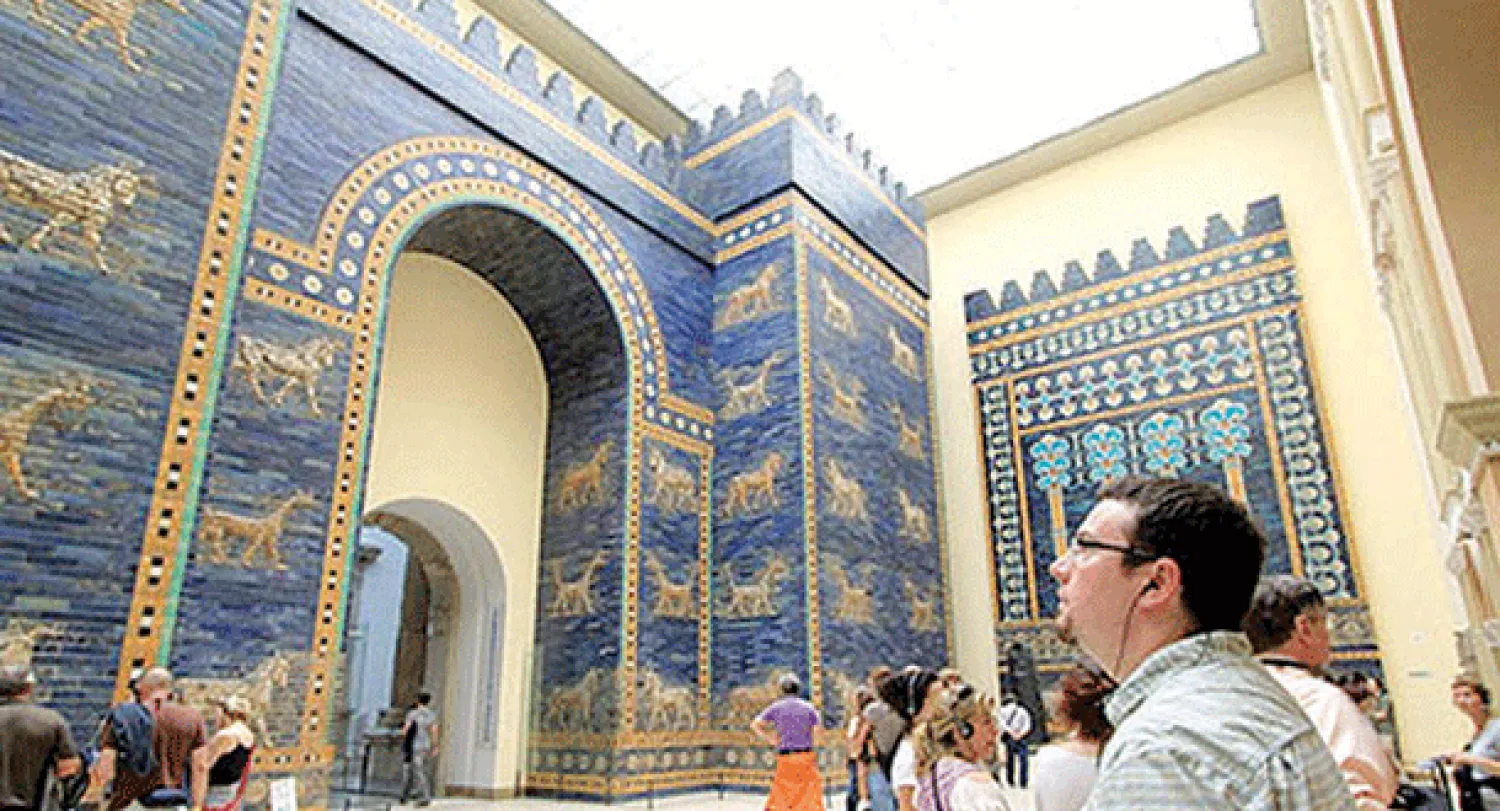 عالم بريطاني يكتشف بوابة ثانية لعشتار في موقع بابل