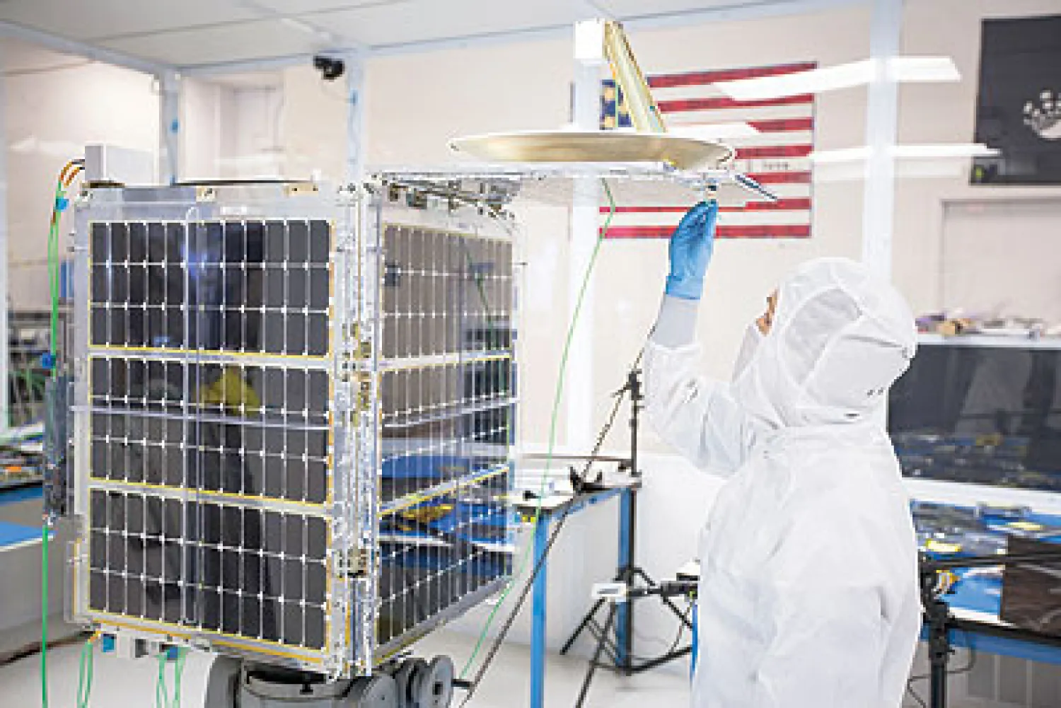 القمر الصناعي الصغير «سكاي سات - 1» من شركة «سكايبوكس إميجينغ»