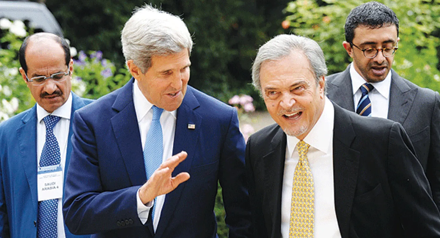 كيري: اتفقت والوزراء العرب على أن الأسد تجاوز «خطا أحمر دوليا»