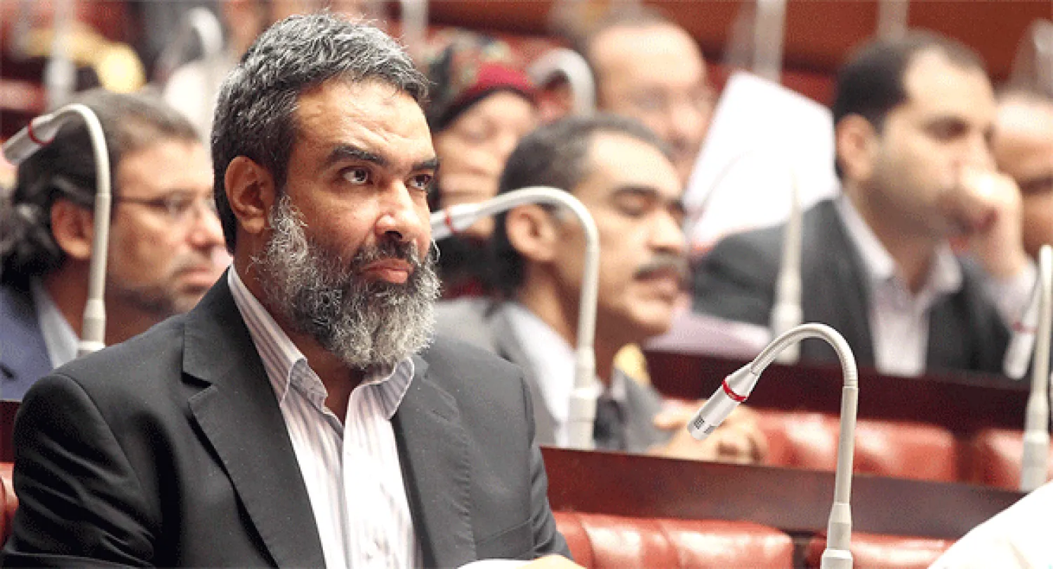 الدكتور بسام الزرقا ممثل حزب النور  (أ.ف.ب)