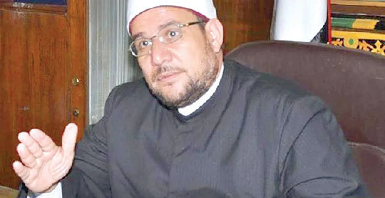 وزير الأوقاف المصري الدكتور محمد مختار جمعة («الشرق الأوسط»)