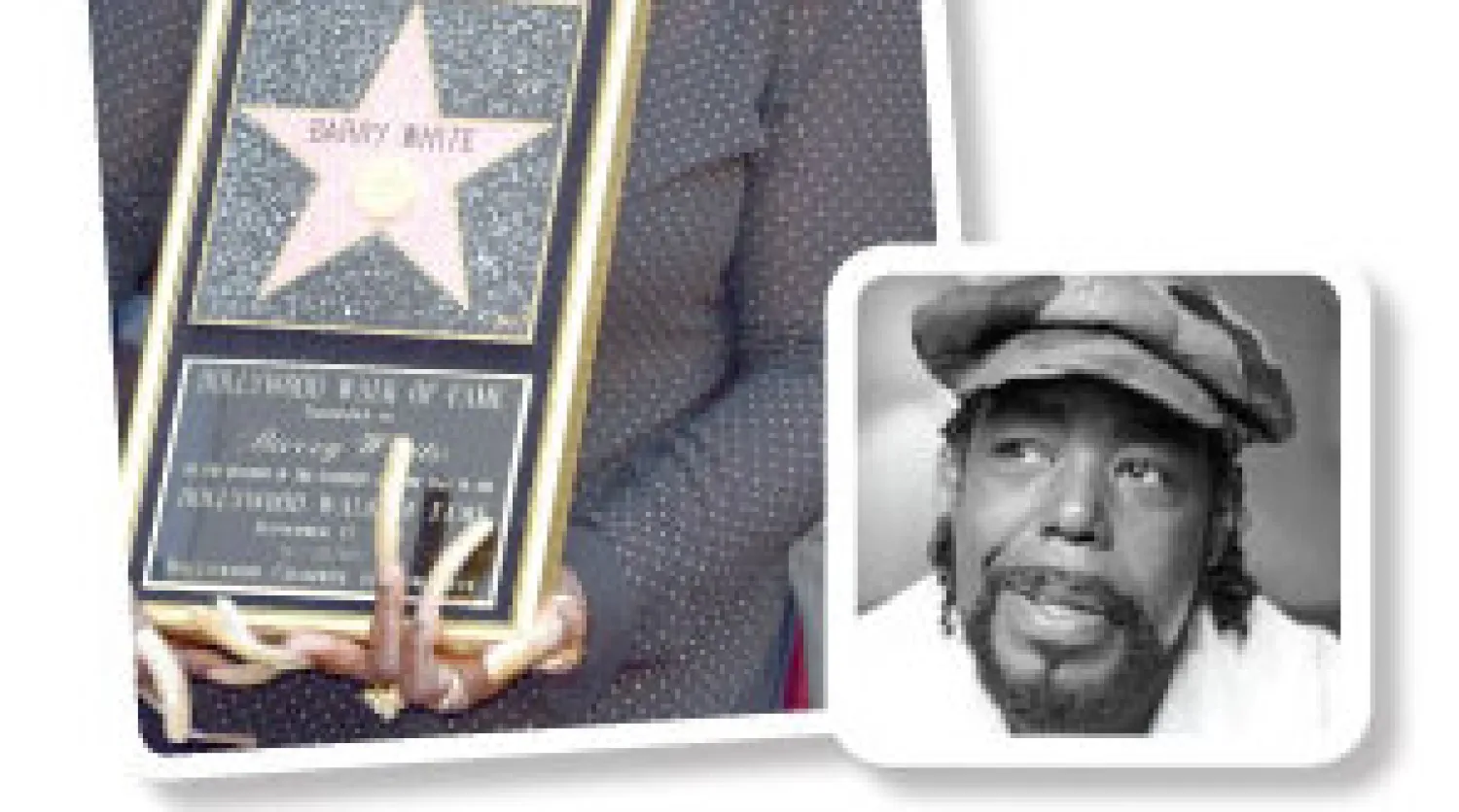 * حصل مغني موسيقى السول الأسطوري الراحل، باري وايت، على نجمة في ممشى المشاهير في هوليوود يوم أول من أمس (الخميس) وذلك بعد عشرة أعوام على وفاته عن عمر ناهز 58 عاما. وتلقت زوجته، جولدين وايت، التكريم نيابة عنه، وأشاد المنتج الموسيقي الأسطوري بيري جوردي بالمغني الراحل في الحفل . وقالت آنا مارتينيز،...