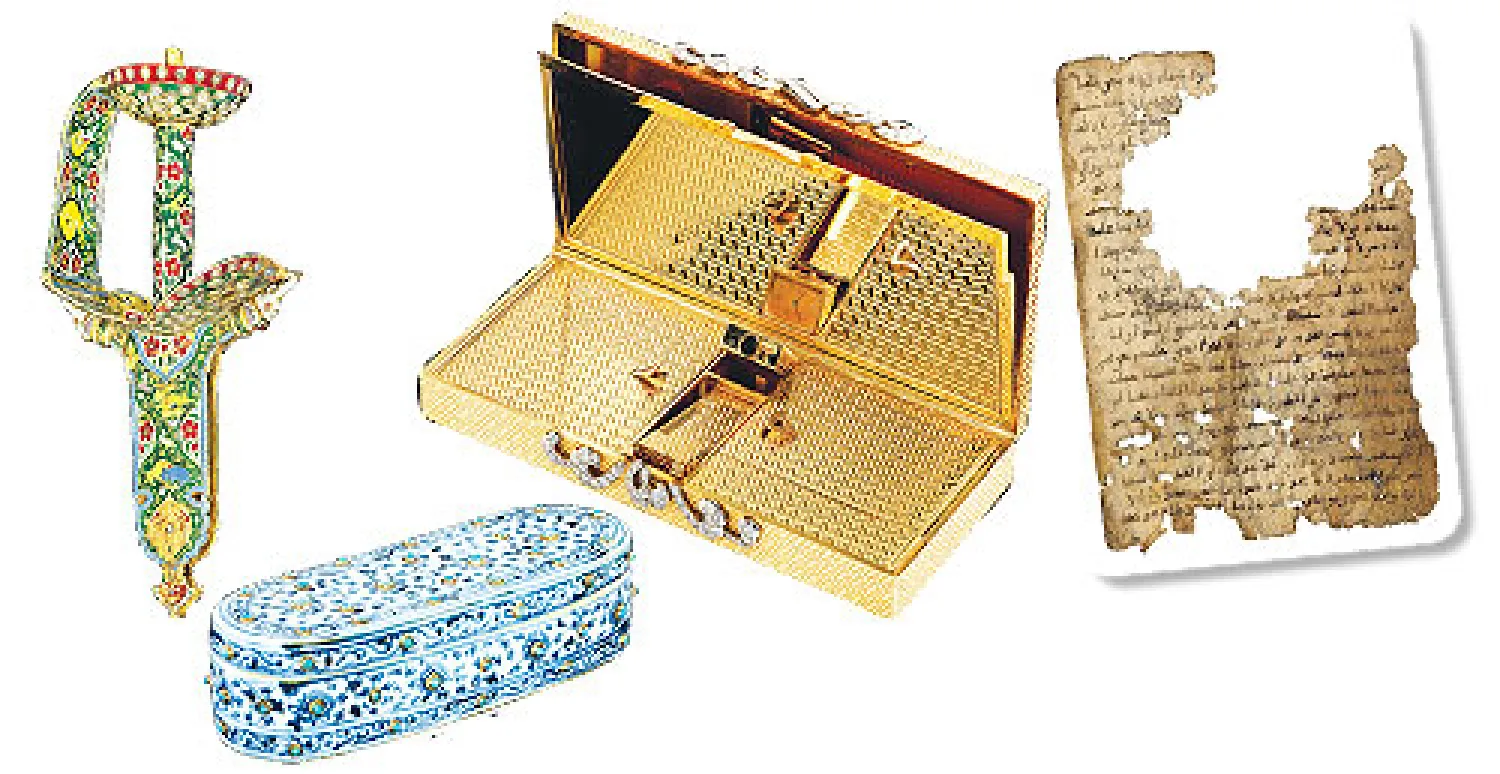 * في قبو دار «كريستيز» بلندن كان موعدنا مع فوج آخر من أجمل وأهم المقتنيات في مزاد الدار لفنون العالم الإسلامي، الذي سيقام يوم 10 أكتوبر المقبل. تستقبلنا رئيسة قسم الفن الآسيوي والعالمي سارة بلمبلي بابتسامة واسعة، وتعرض أمامنا بعض القطع المهمة التي يتضمنها المزاد. تشير إلى أن المزاد سيقدم الجزء ا...