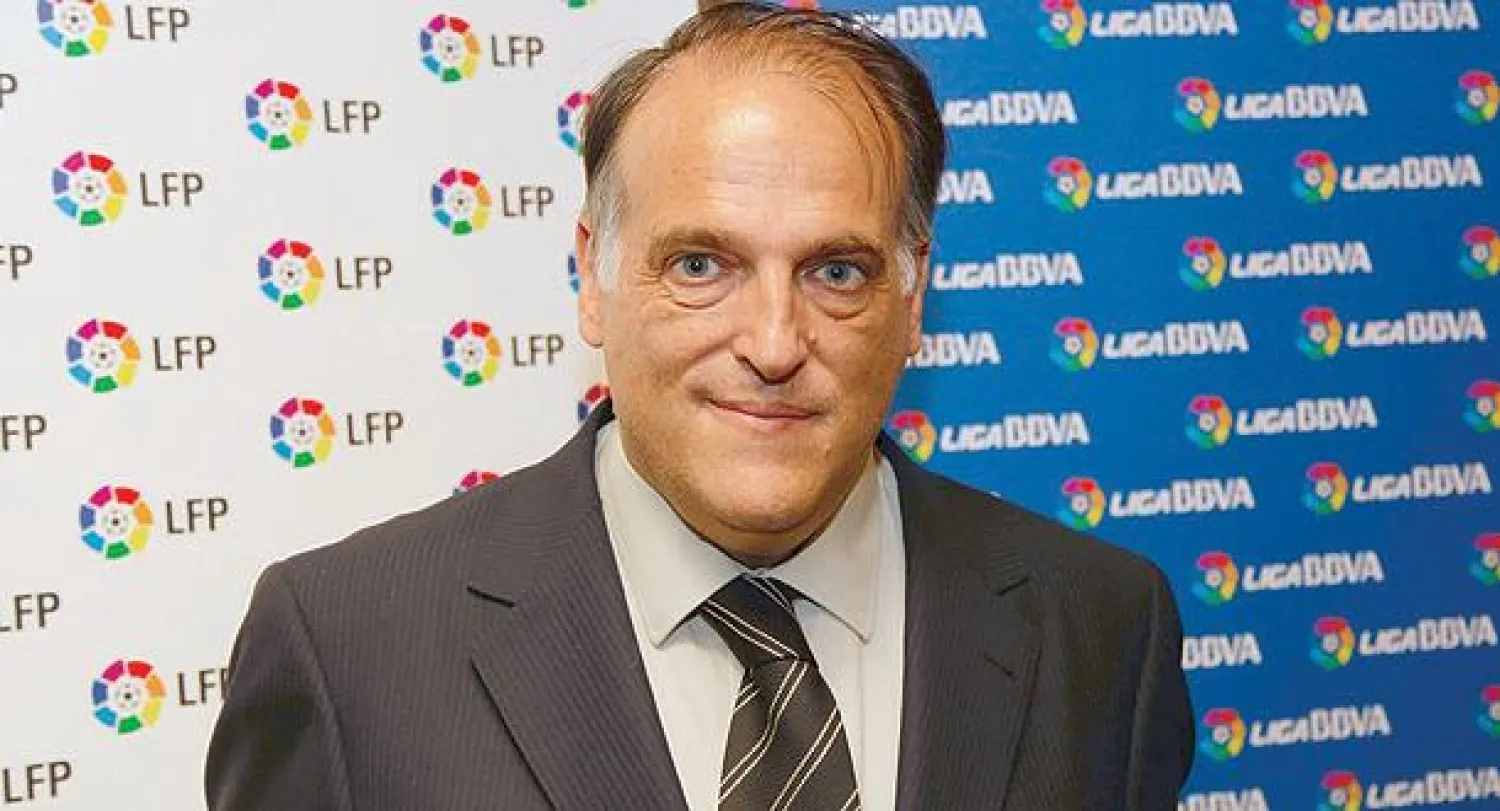 خافيير تيباس رئيس الدوري الإسباني