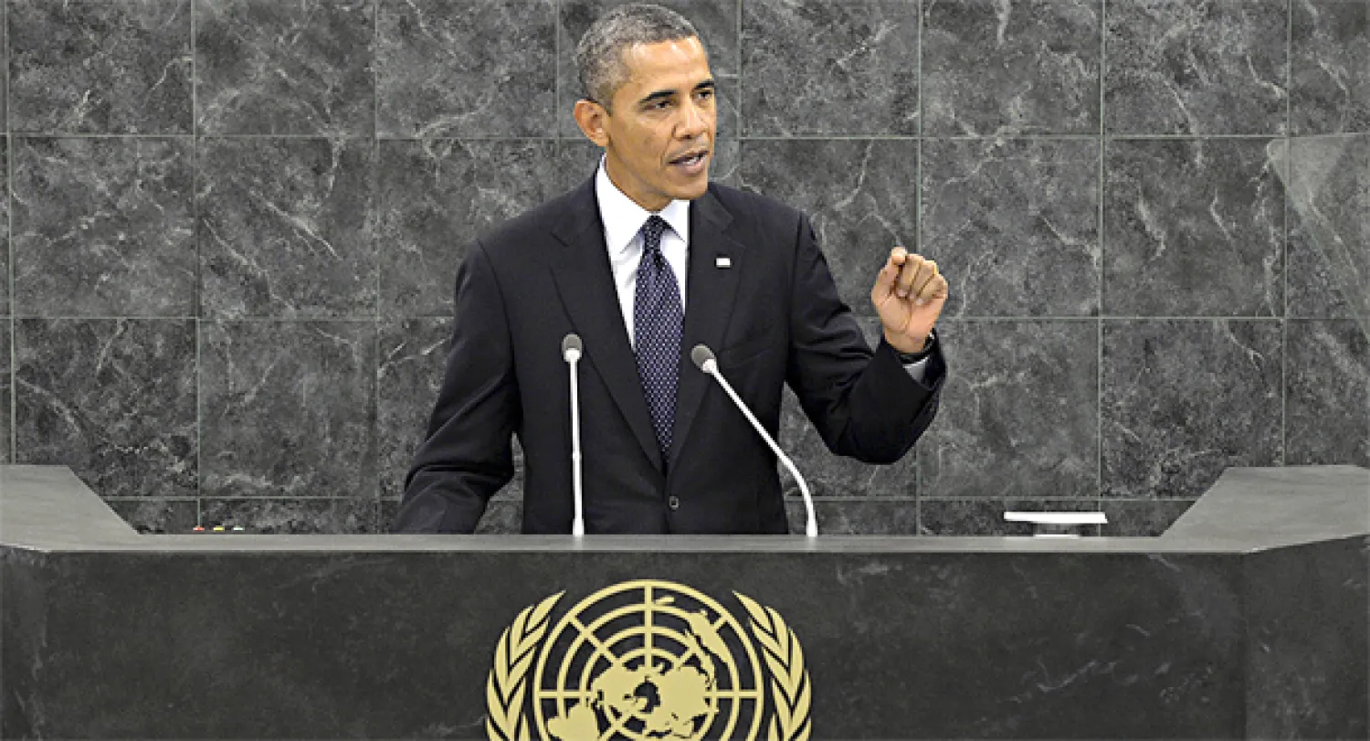 أوباما يطرح خيار الدبلوماسية مع إيران.. ويدعو لإصدار قرار «حازم» بحق النظام السوري
