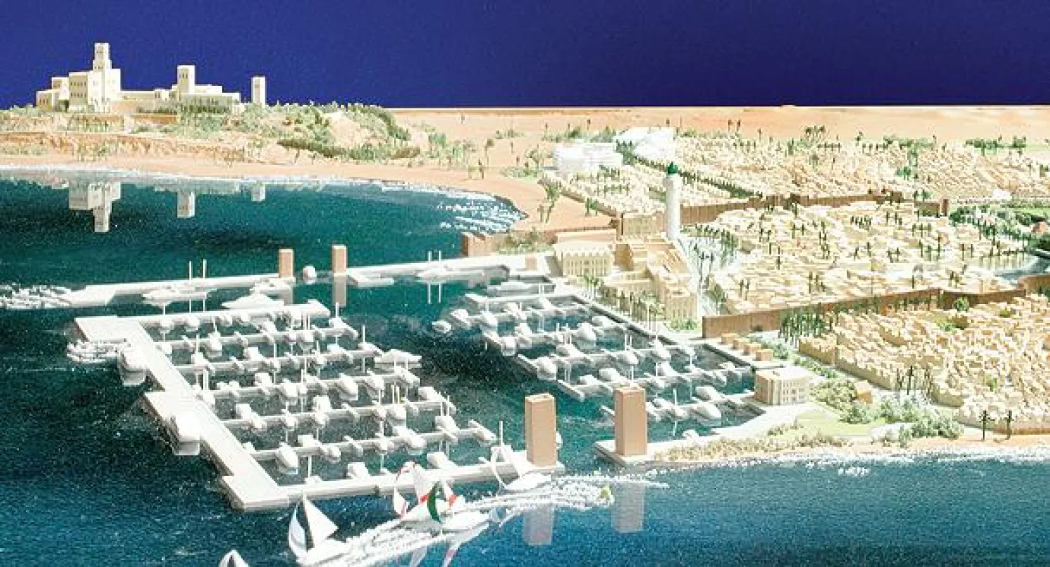 صورة تخيلية لمشروع العقير ({الشرق الأوسط})