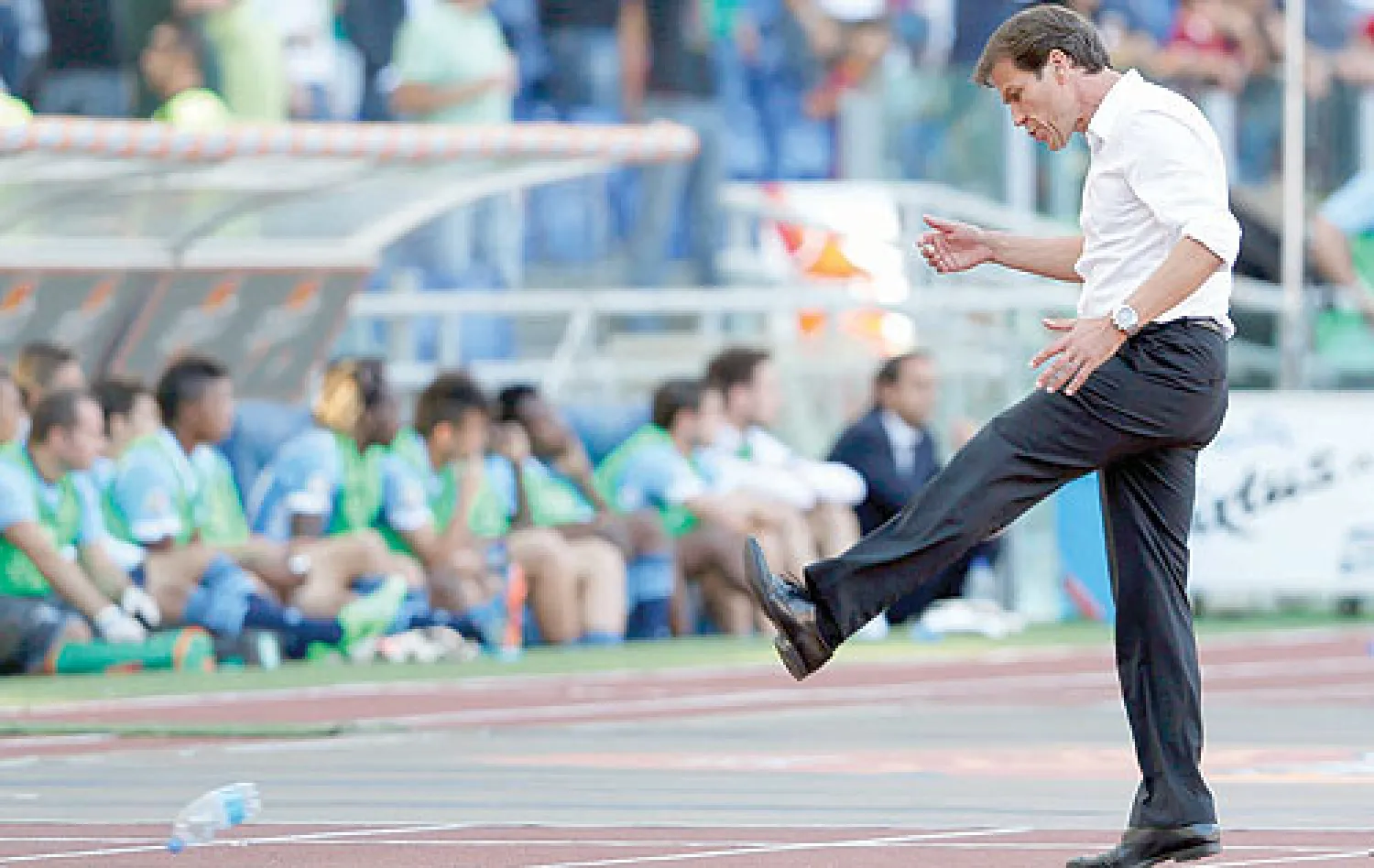 غارسيا قاد فريق روما للصدارة (رويترز)