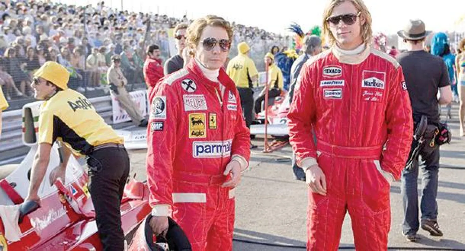 كريس همسوورث ودانيال برول في «اندفاع»