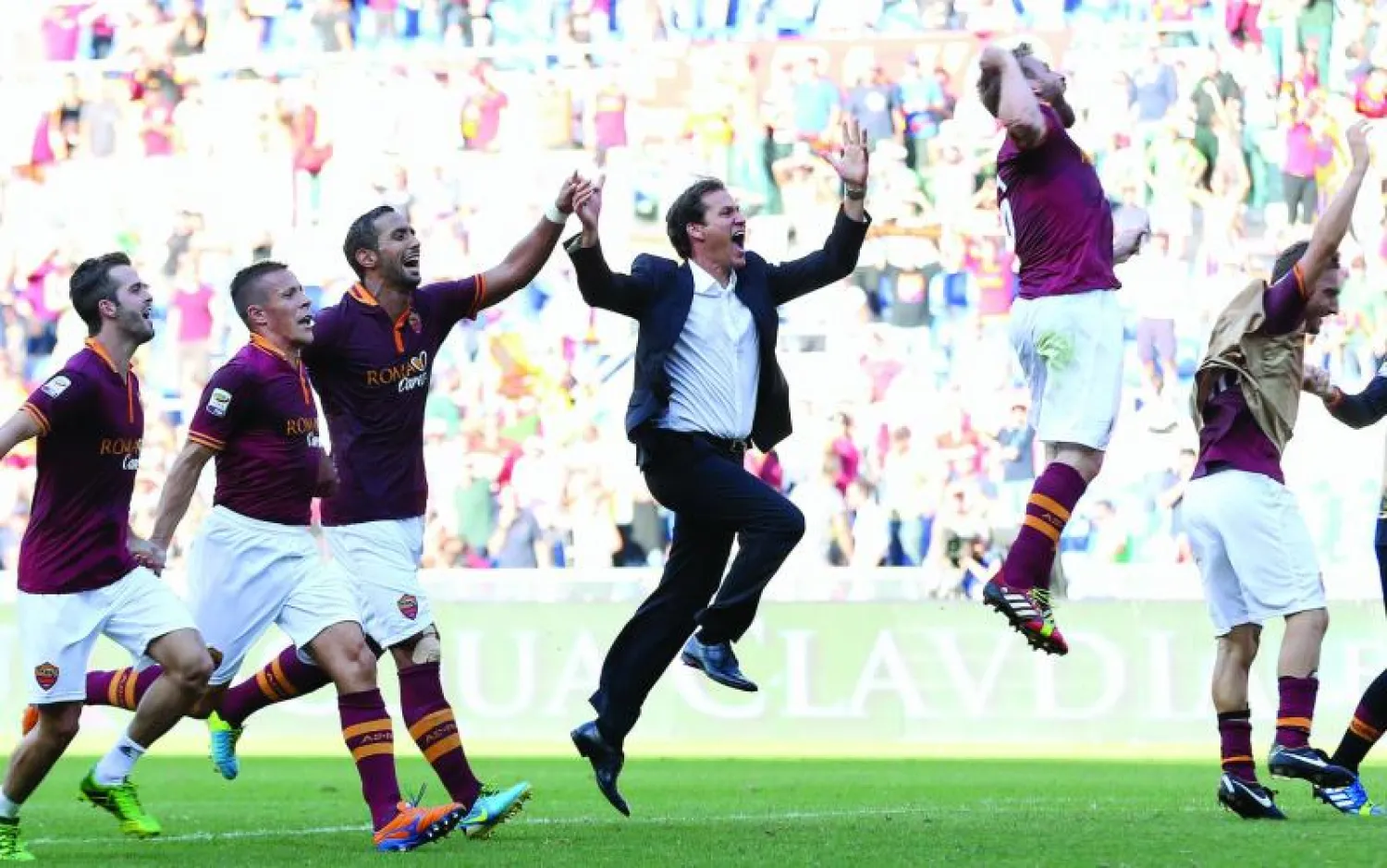 غارسيا.. قيصر روما الجديد يدخل التاريخ