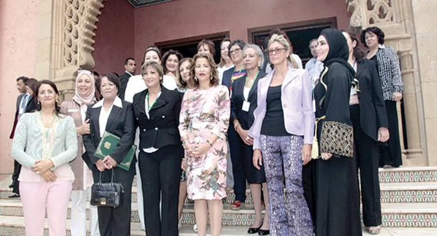 الأميرة للا مريم تتوسط الحضور «الشرق الأوسط»