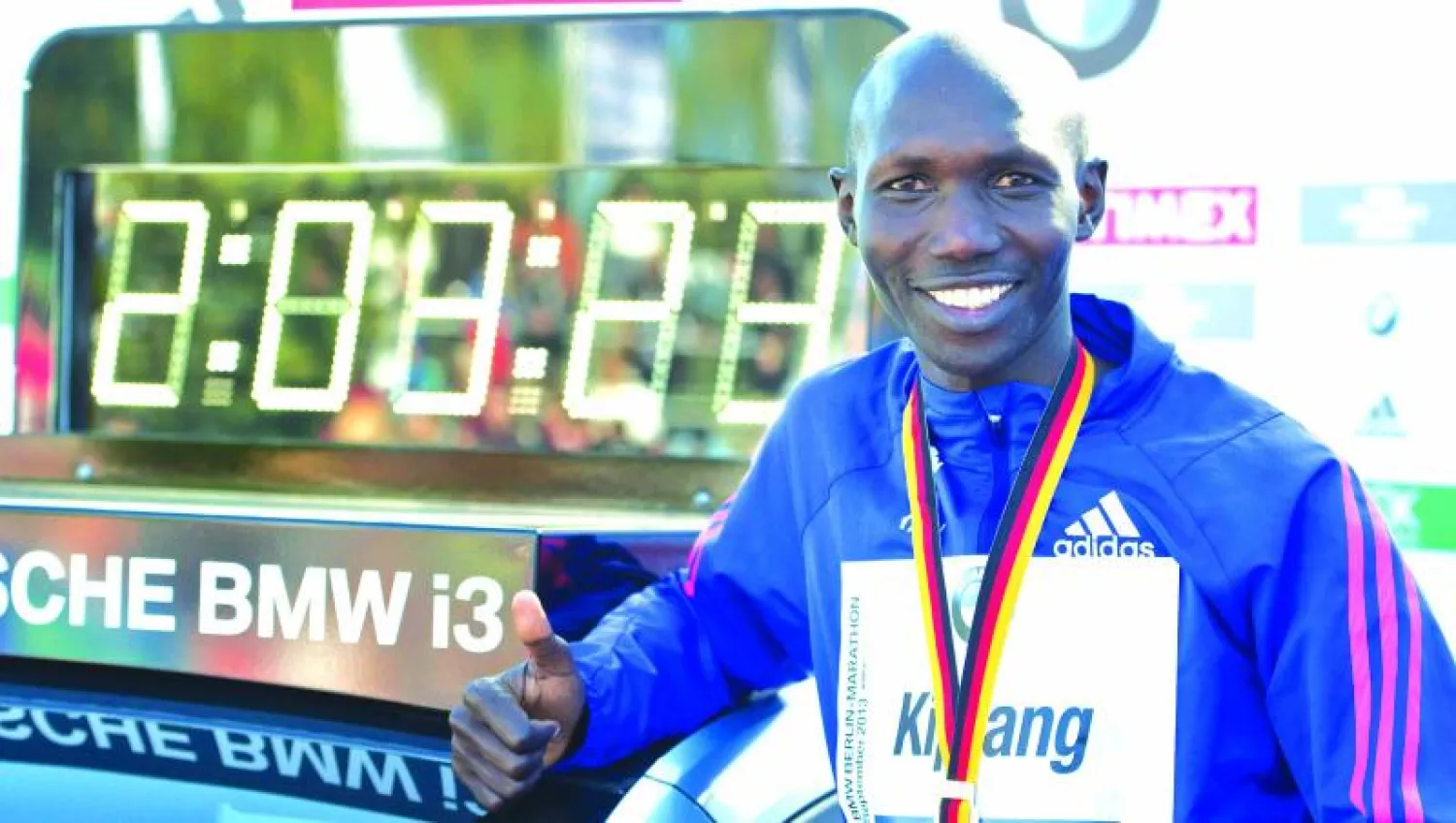 رقم عالمي جديد لكيبسانغ في ماراثون برلين