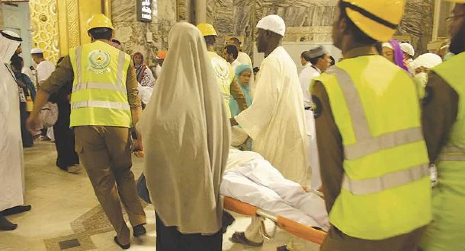 مشاركة أكثر من 850 عنصرا أمنيا بمهمة الحج هذا العام داخل المسجد الحرام وكافة المواقع المحيطة به («الشرق الأوسط»)