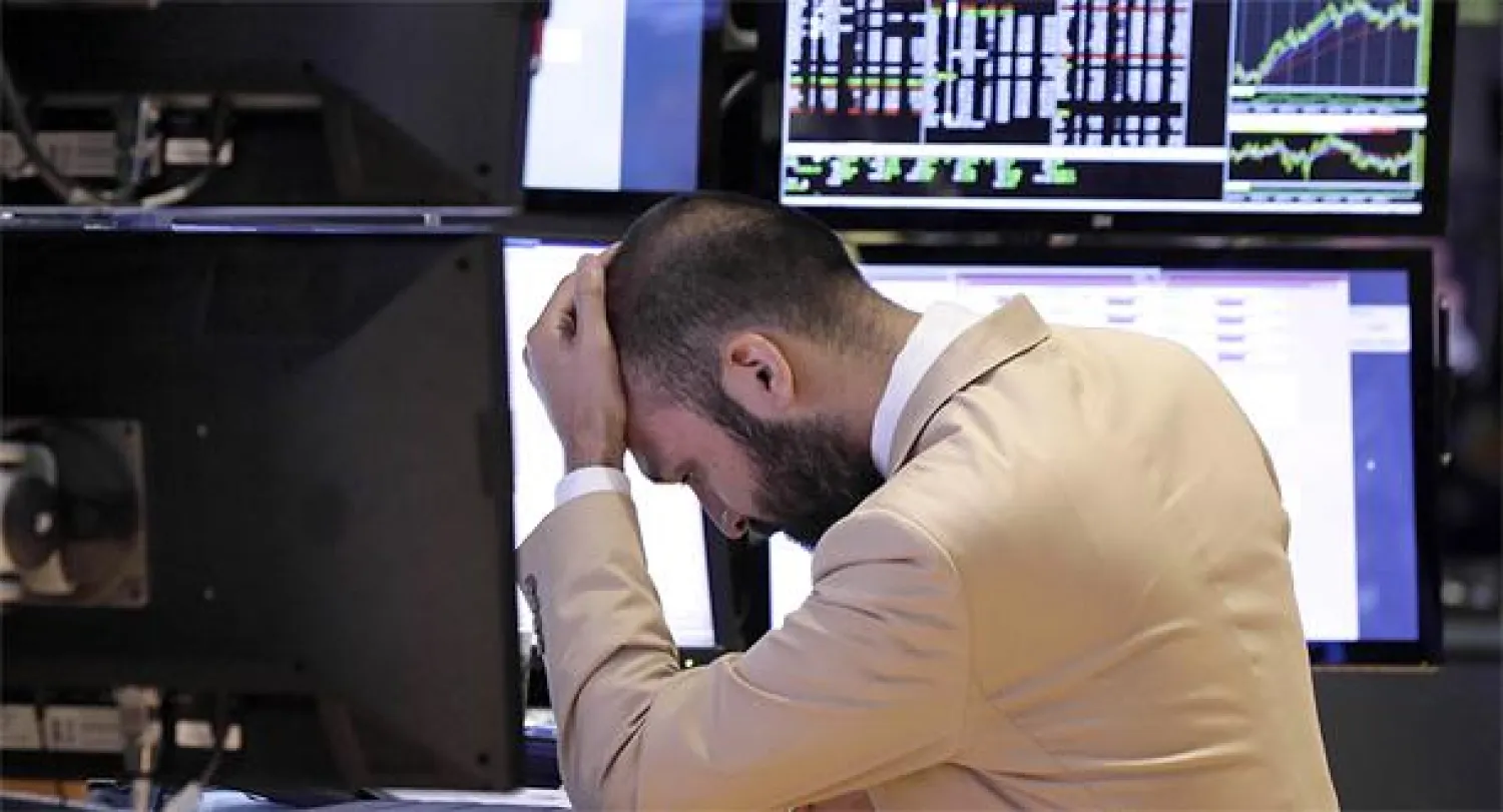 أسهم أوروبا تتراجع وسط قلق المستثمرين بفعل الأزمة الأميركية