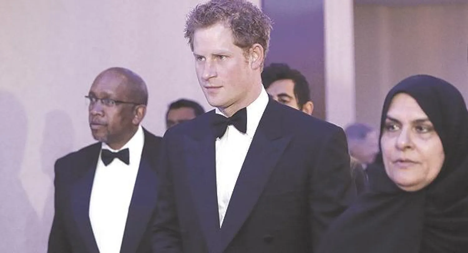 الأمير هاري يحضر حفلا خيريا في دبي