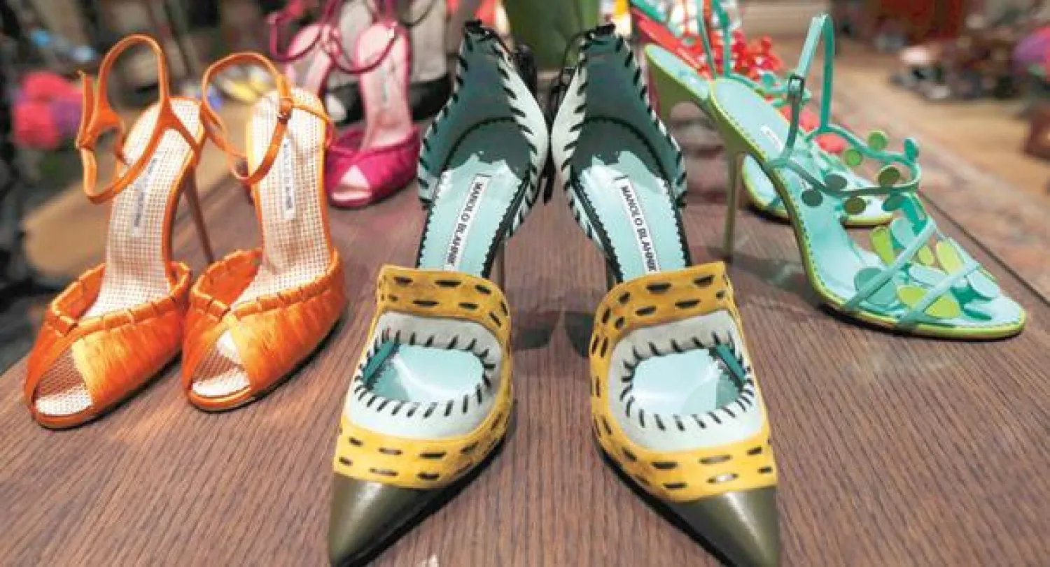 جانب مما عرضه المصمم في «أسبوع لندن»