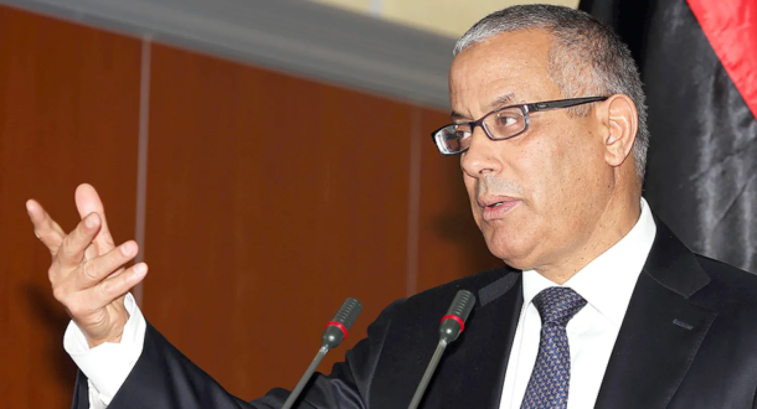 رئيس الوزراء الليبي علي زيدان (أ.ف.ب)
