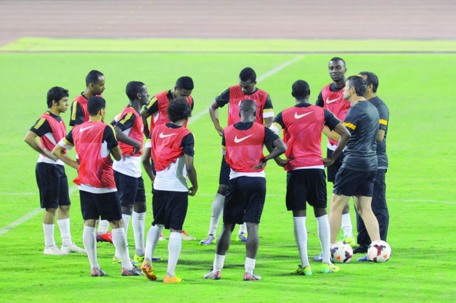 المنتخب السعودي يبدأ رحلة الإعداد النهائية لمباراة العراق