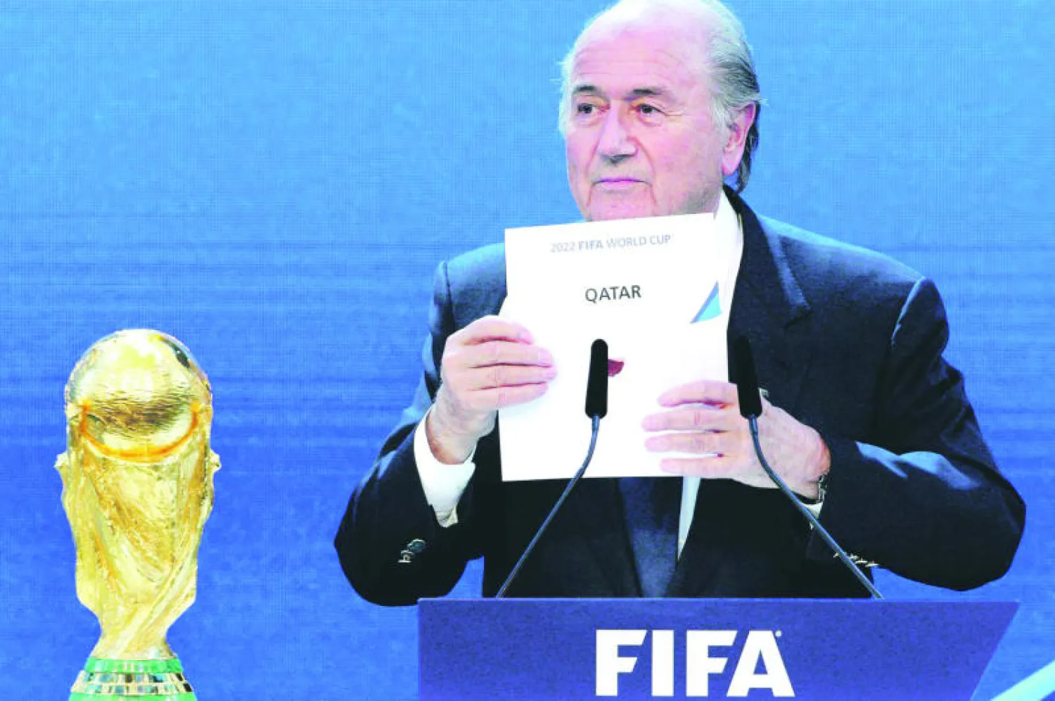 ماين نيكولاس: قرار إسناد مونديال 2022 صدر قبل الاطلاع على تقريري