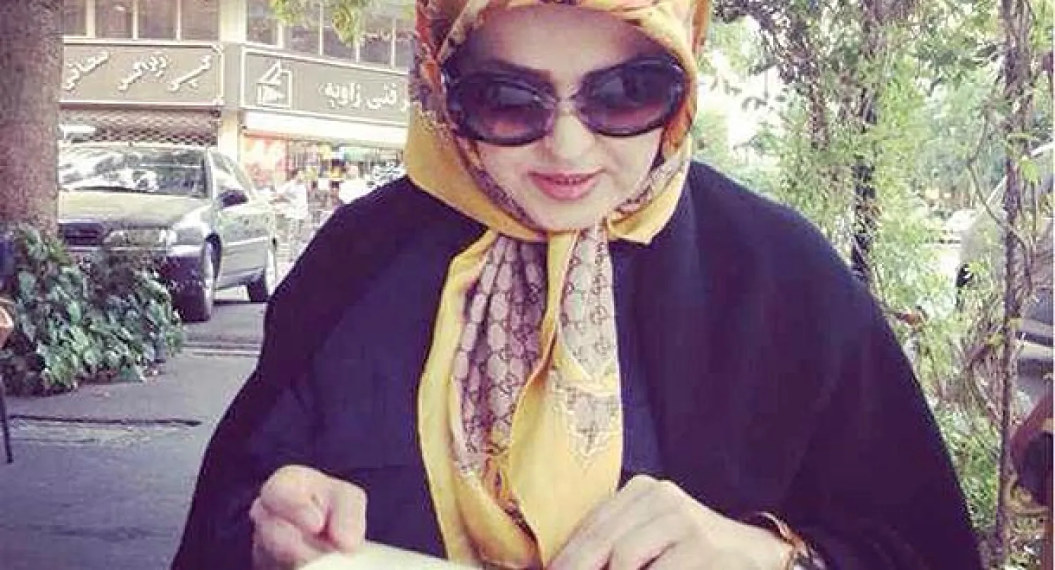 زهرا أشراقي في طهران ({الشرق الأوسط})