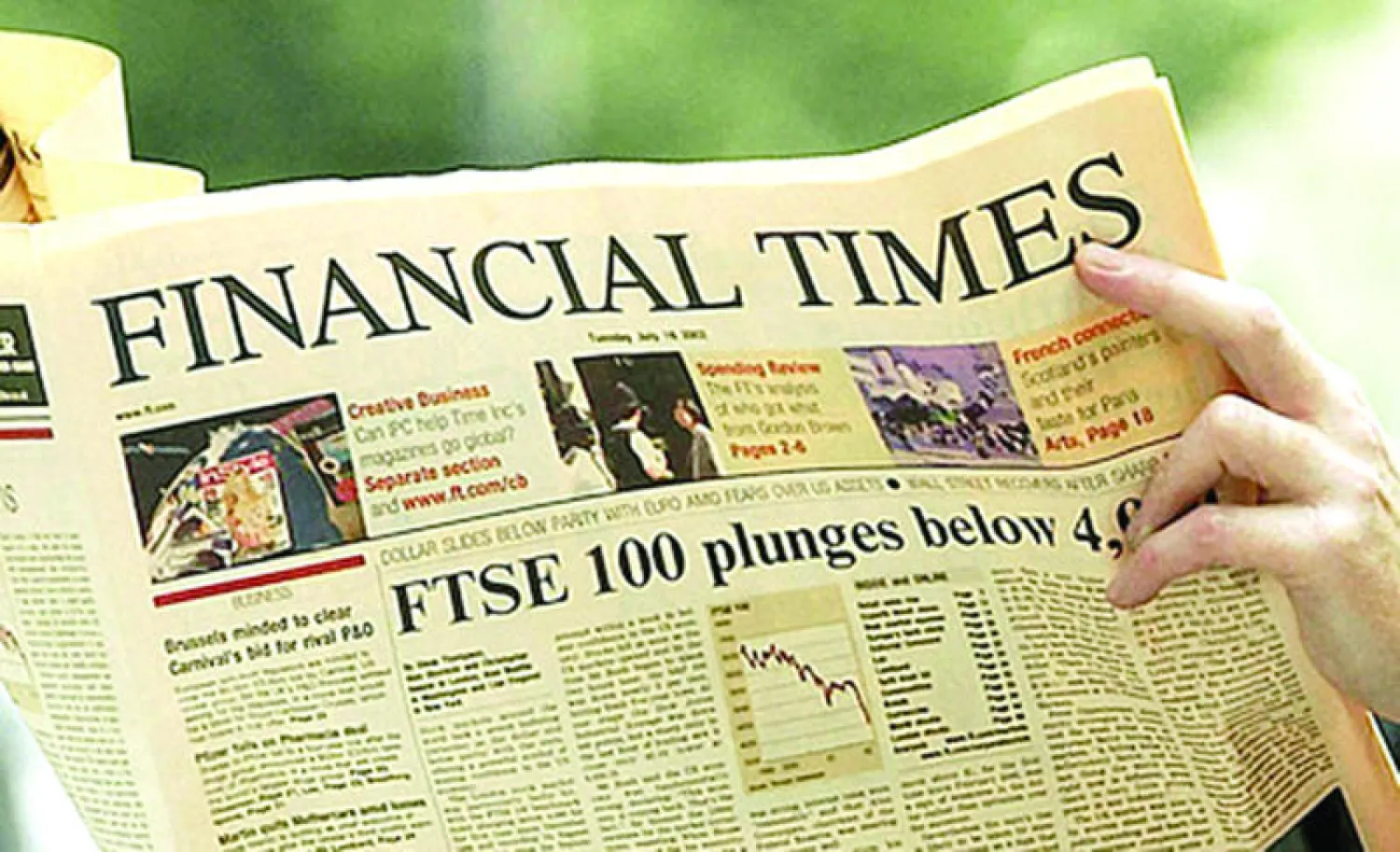 «فايننشيال تايمز» تتجه نحو إصدار نسخة مطبوعة عالمية واحدة