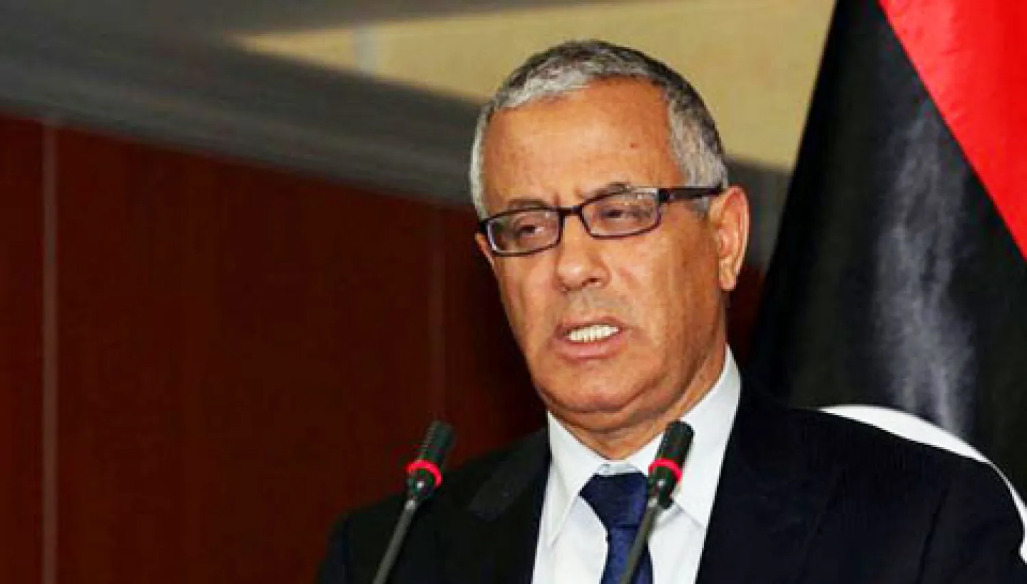 رئيس الحكومة الانتقالية في ليبيا علي زيدان