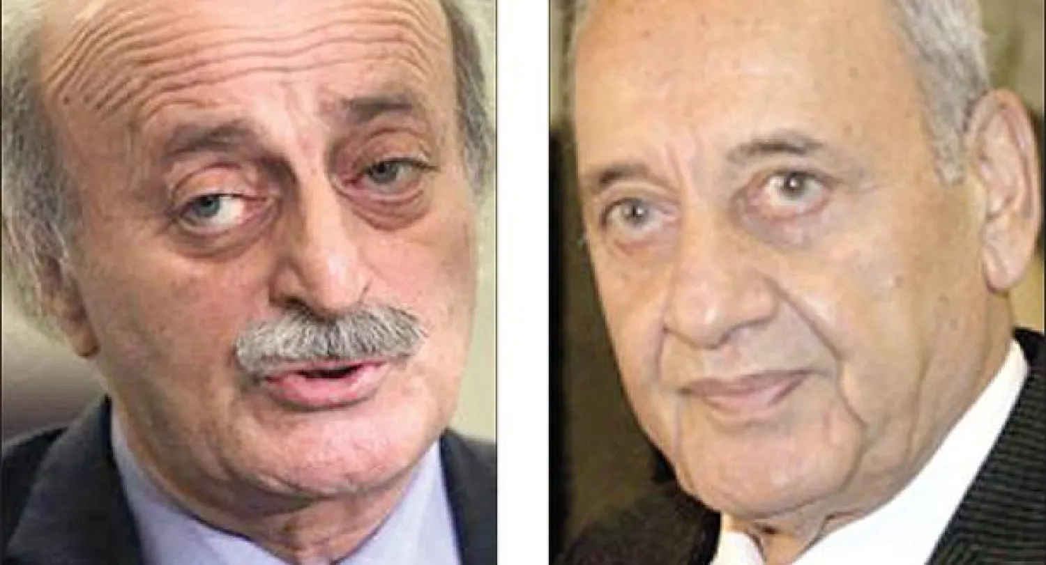 نبيه بري و وليد جنبلاط