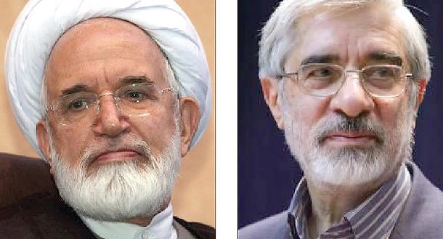 مير حسين موسوي و مهدي كروبي