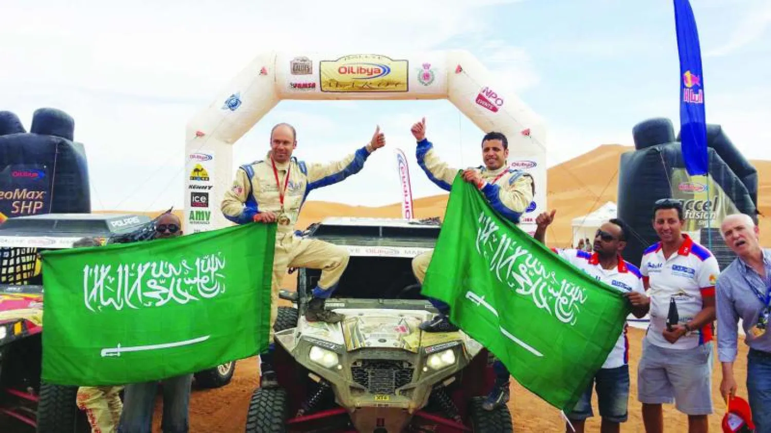 سائق الراليات بن سعيدان يتوج بطلا لرالي المغرب الدولي