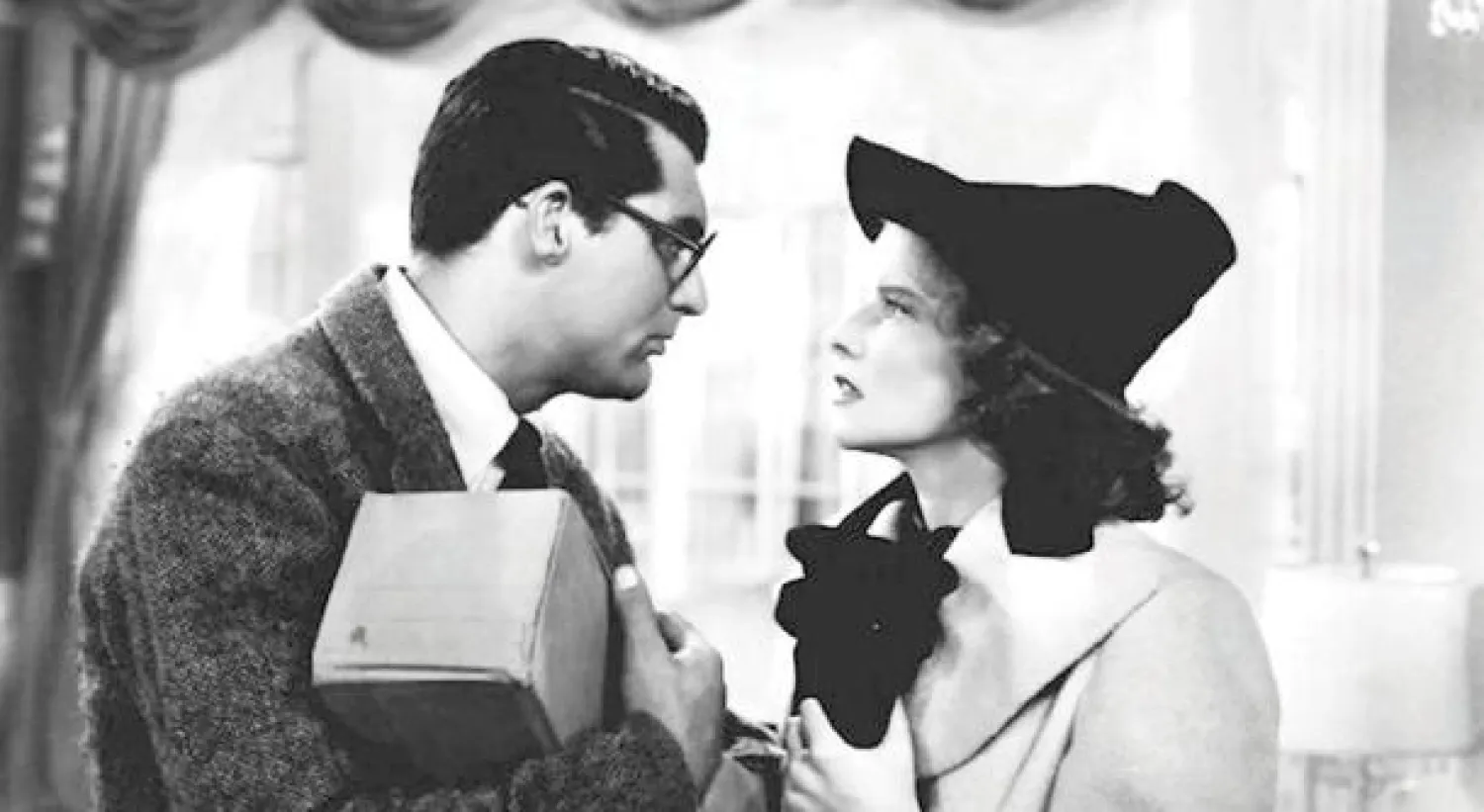 غاري غرانت وكاثرين هيبورن