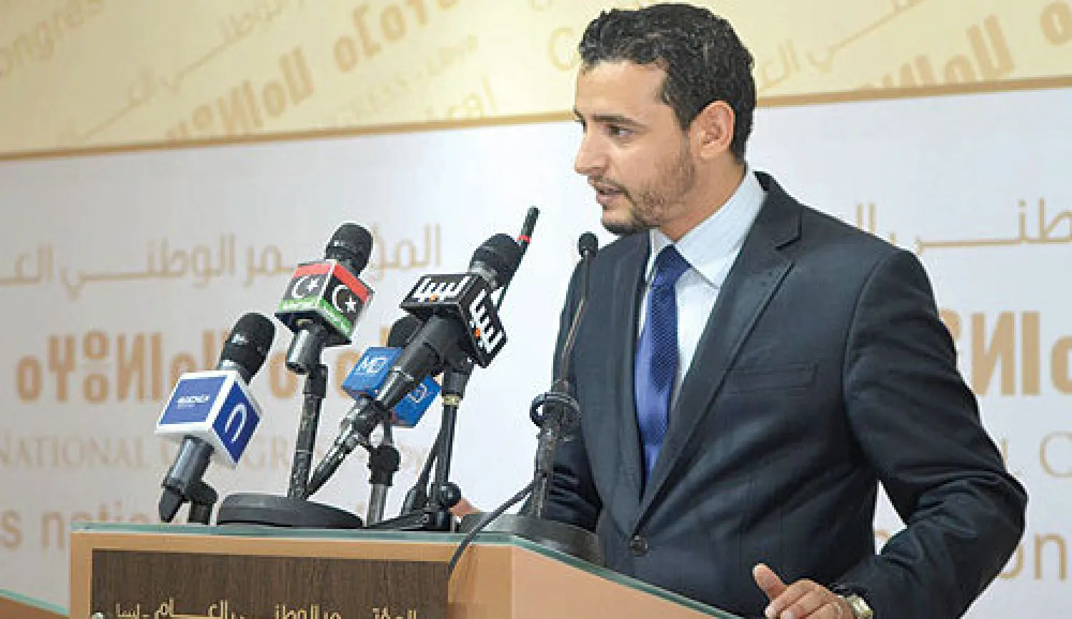 عمر حميدان الناطق الرسمي باسم المؤتمر الوطني العام في ليبيا