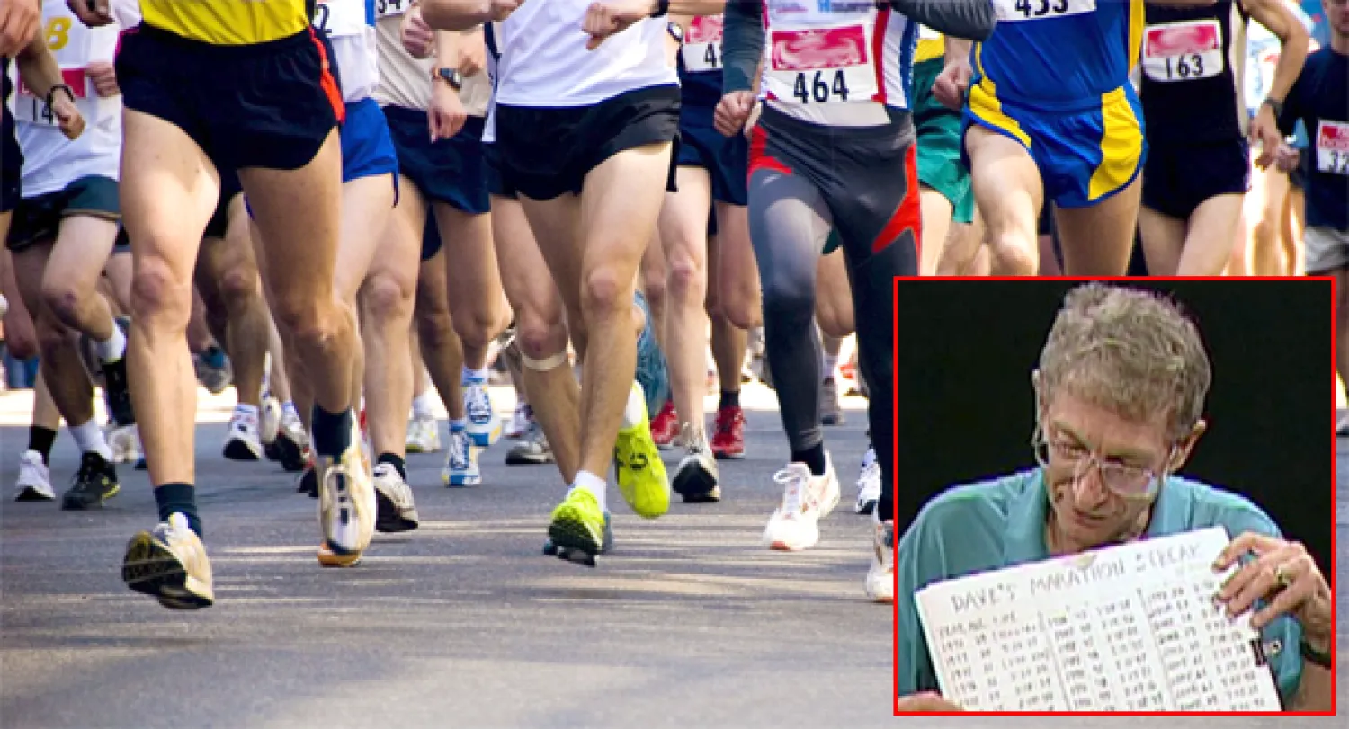 مدرس في السبعين يشارك في ماراثون نيويورك