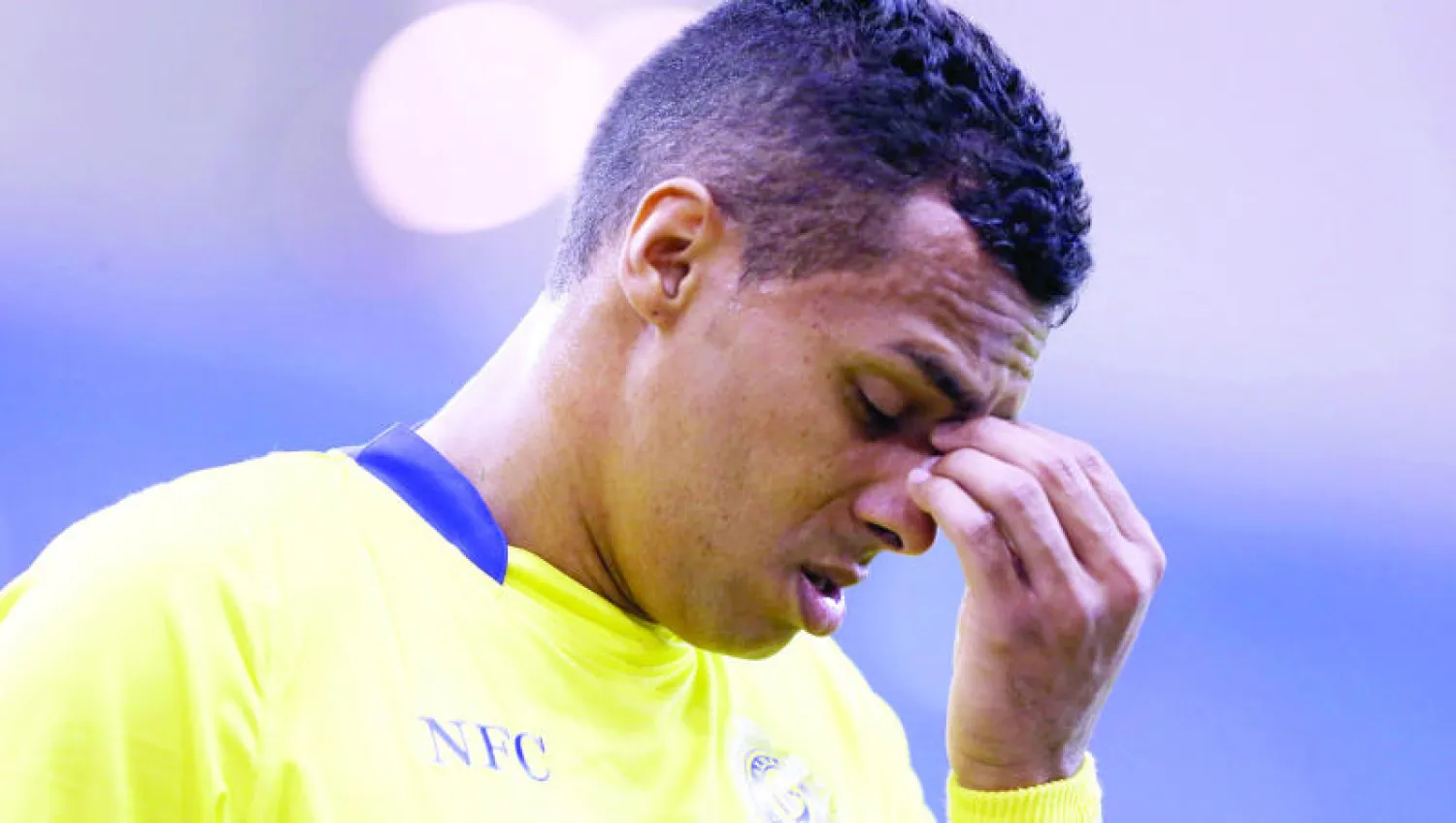 النصر يتعرض لضربة موجعة قبل الفيصلي بإصابة إيفرتون