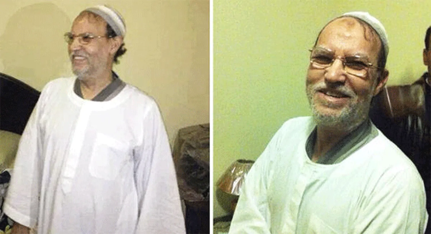 صور جرى التقاطها لعصام العريان لحظة القبض عليه في شقة بالقاهرة