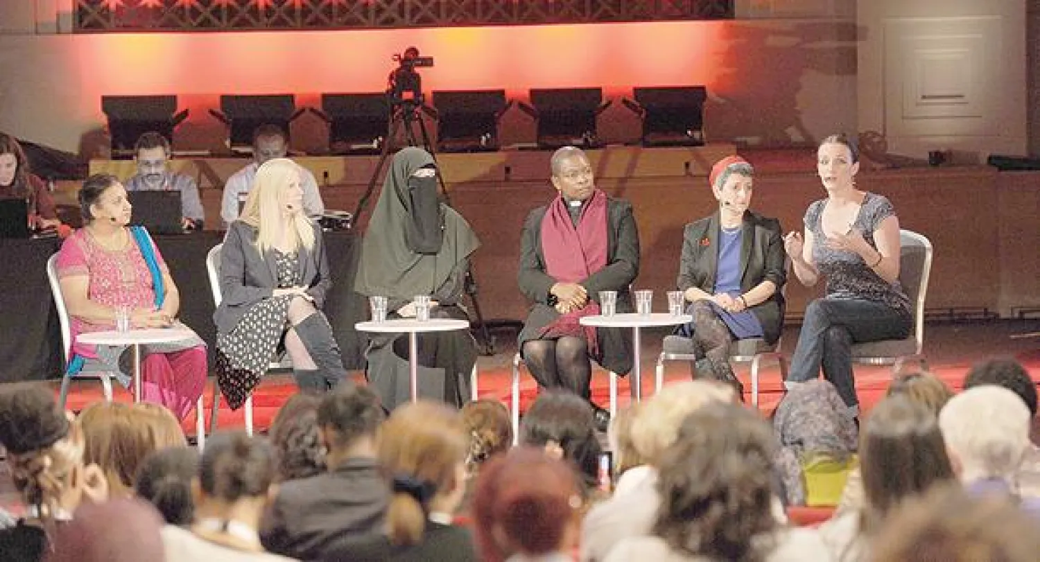 إحدى جلسات النقاش