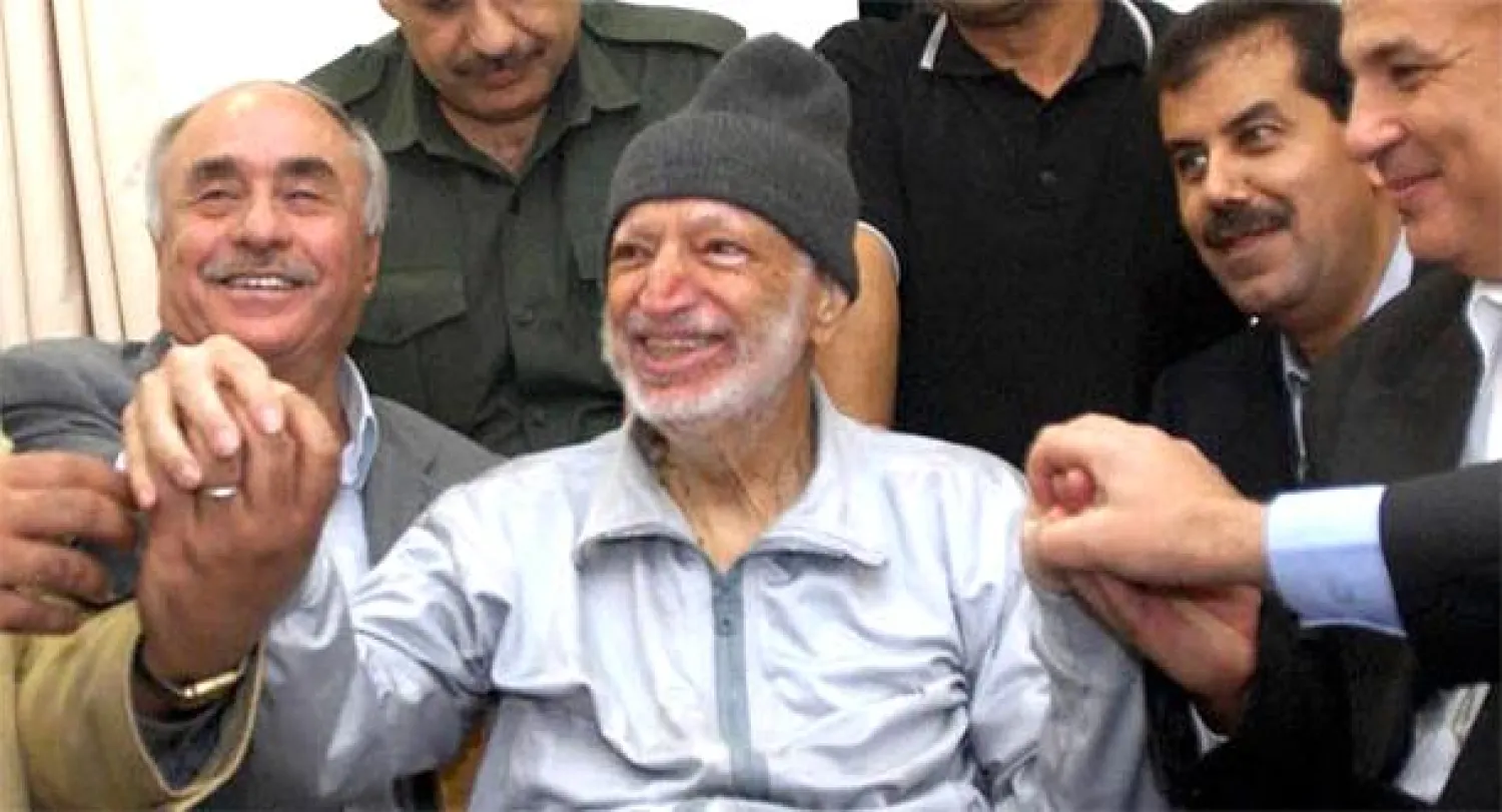 الرئيس الفلسطيني الراحل ياسر عرفات