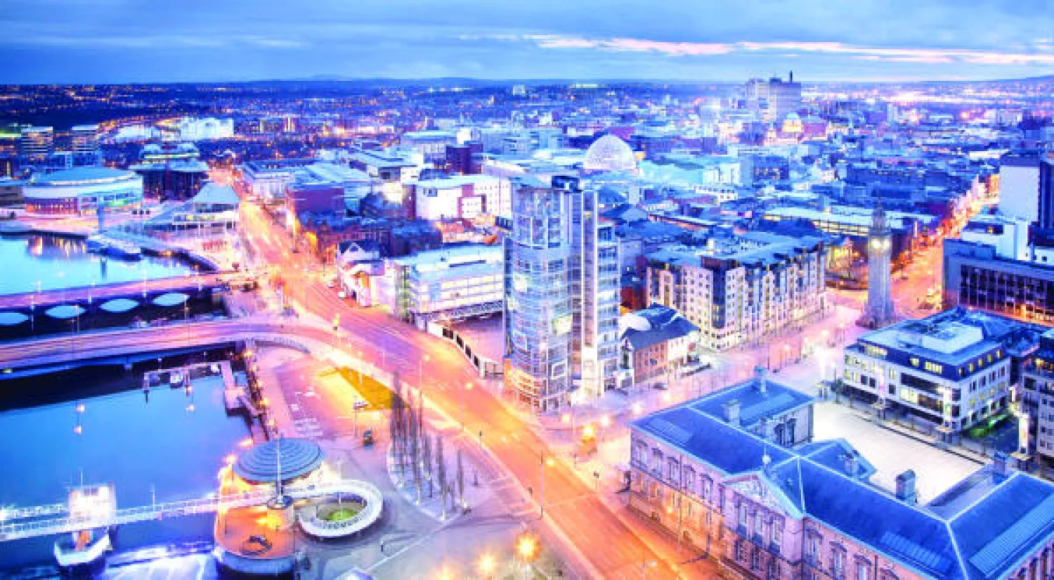  جانب من وسط المدينة في بلفاست (ديسكفر إن آي)