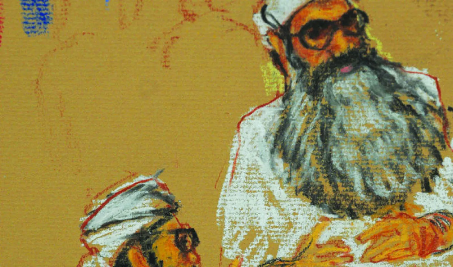 رسامة غوانتانامو معلم بارز في تاريخ المحاكمات العسكرية