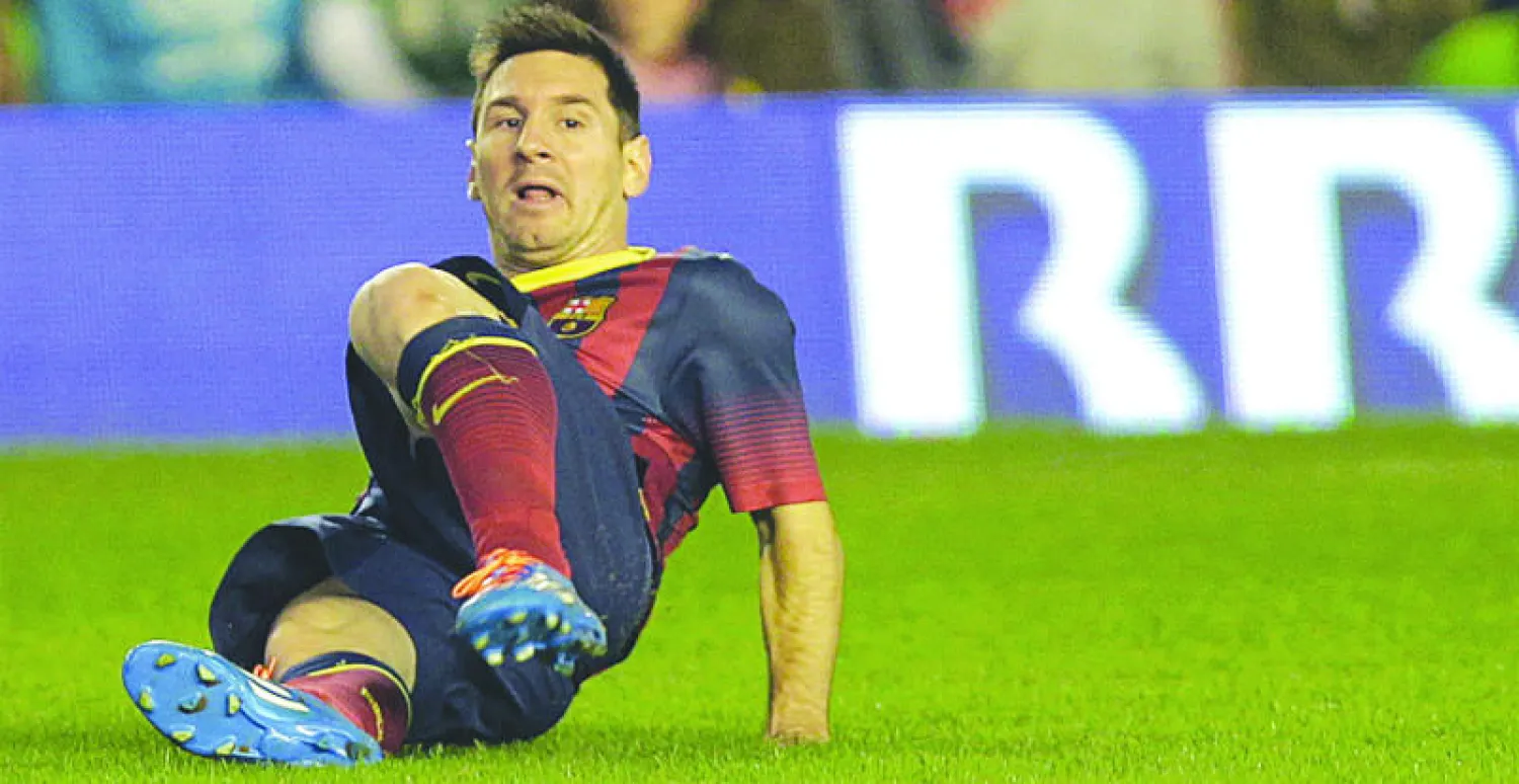 إصابة ميسي الجديدة تثير أزمة في برشلونة ومنتخب الأرجنتين