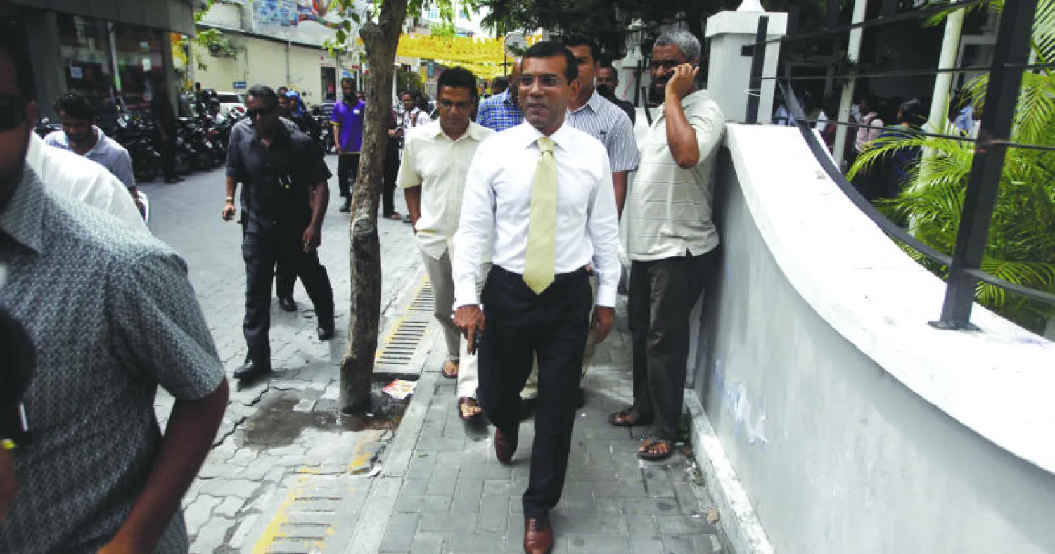 اندلاع احتجاجات في المالديف بعد بقاء الرئيس المنتهية ولايته