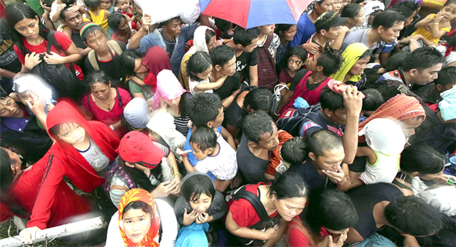 الأمم المتحدة تدعو إلى جمع مائتين وسبعة وتسعين مليون دولار لإغاثة الفلبين