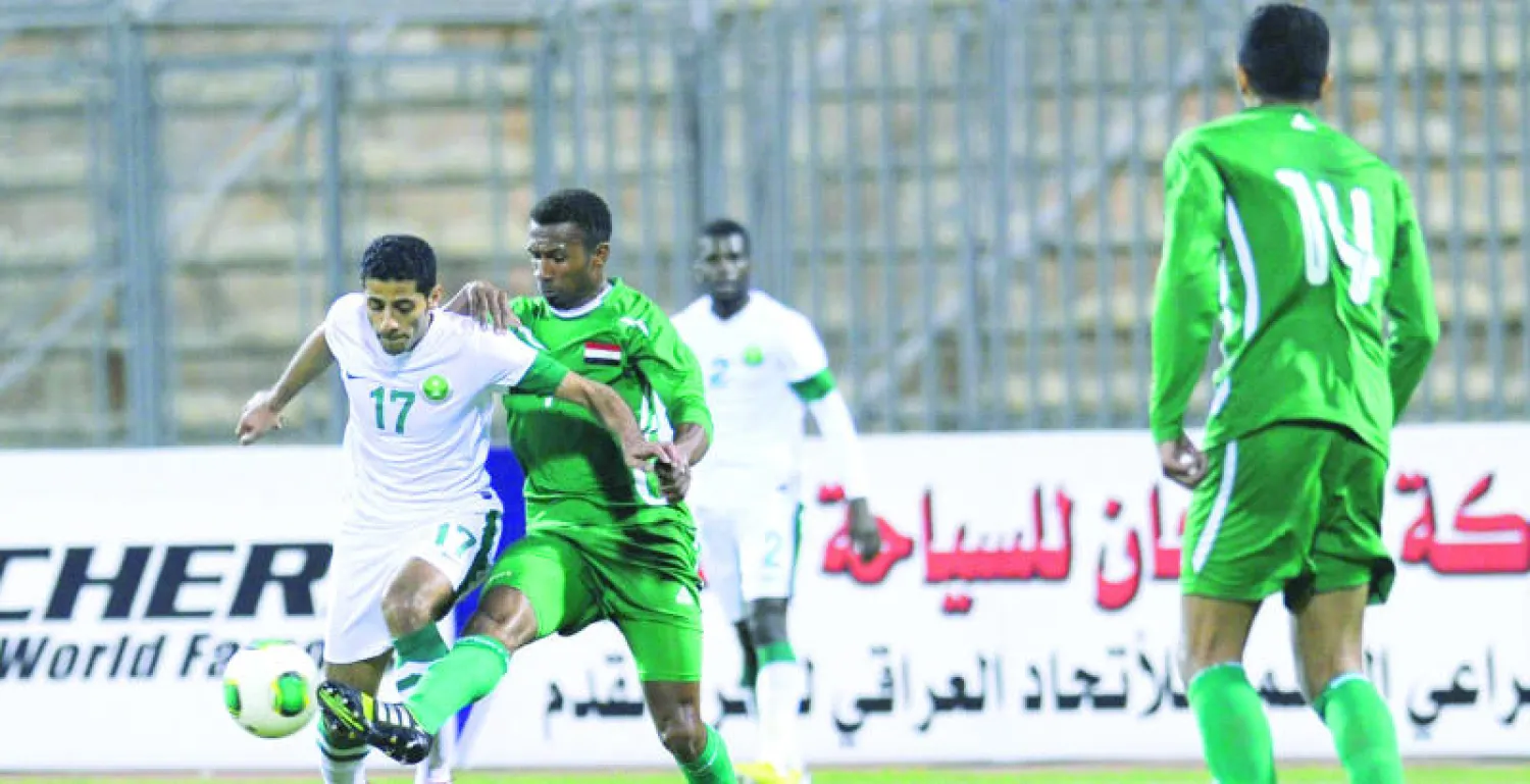 الأخضر السعودي في مهمة تأكيد التأهل لنهائيات آسيا عبر البوابة العراقية