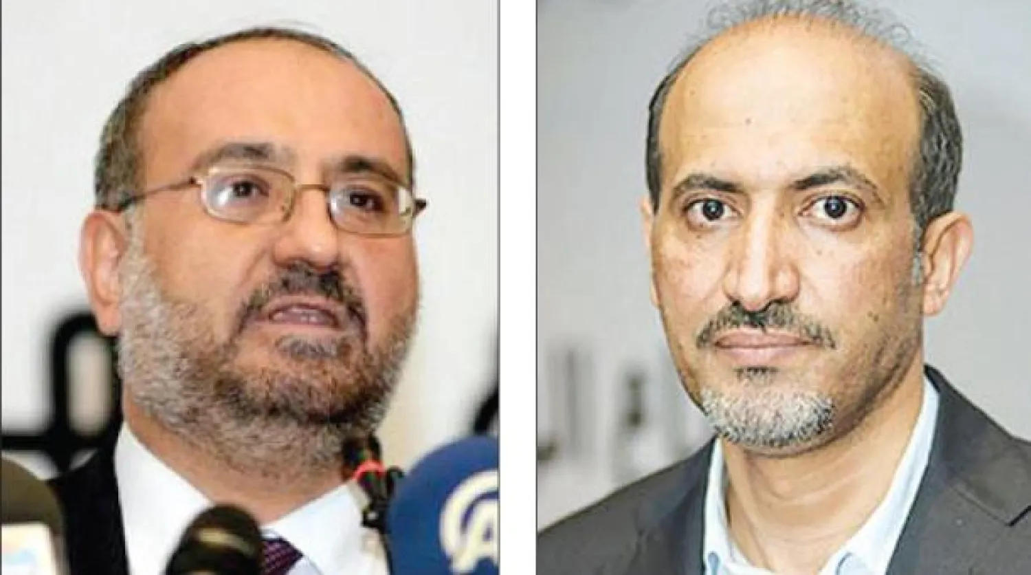 أحمد الجربا و  أحمد طعمة