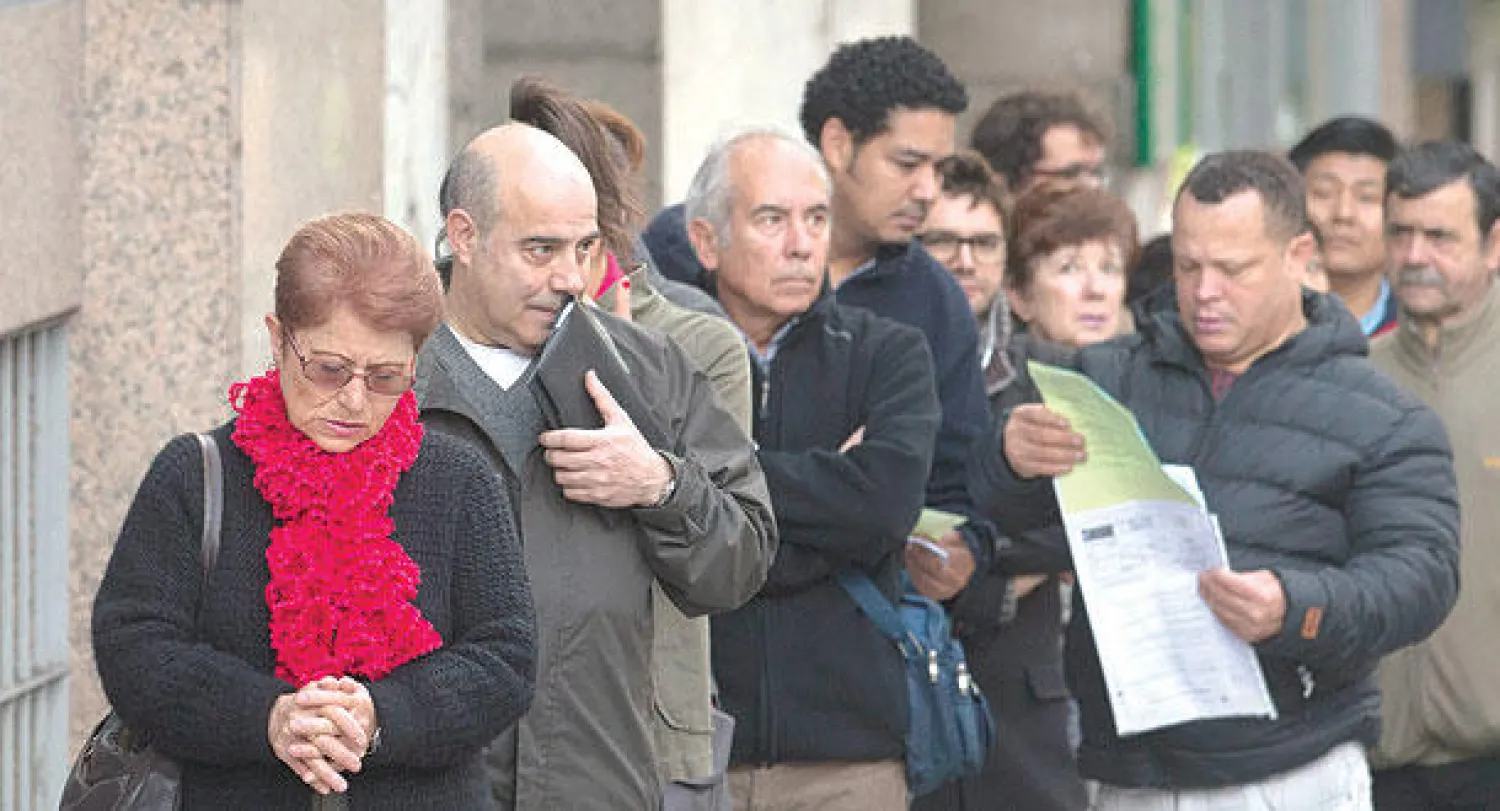 البطالة من أهم القضايا التي حددها قادة العالم في  2014 (أ.ب)