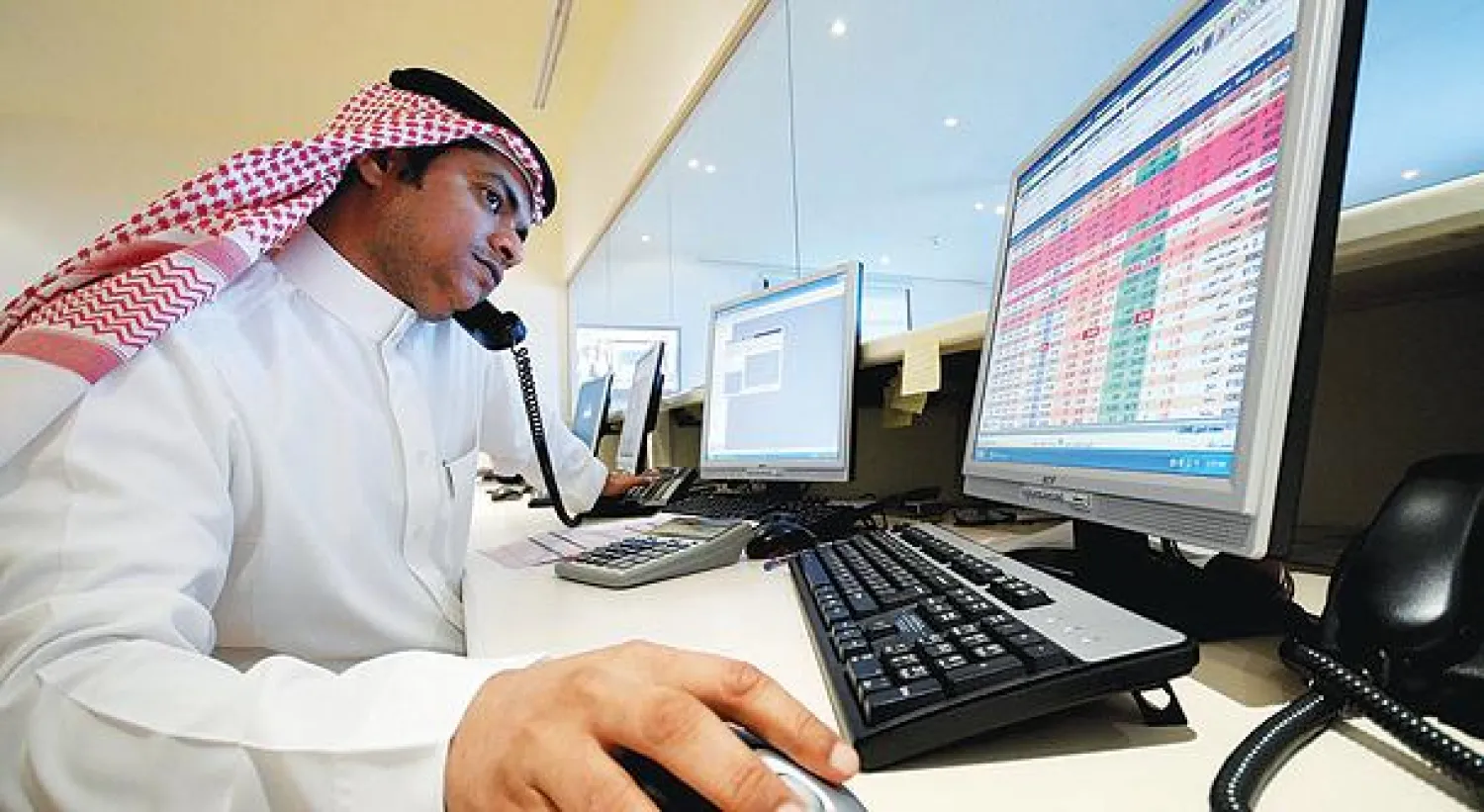 الأسهم السعودية أغلقت أمس على ارتفاع بمقدار 66 نقطة («الشرق الأوسط»)