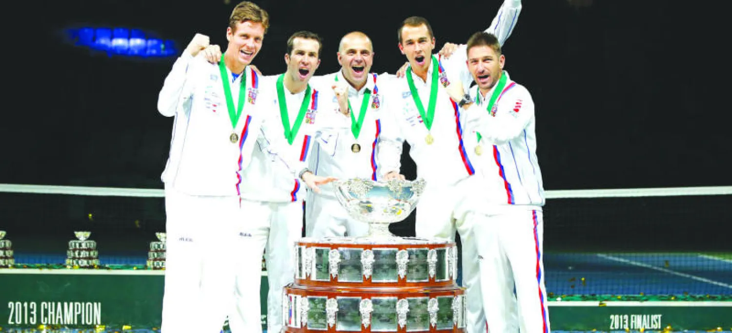 تشيكيا تفوز بكأس ديفيز للتنس