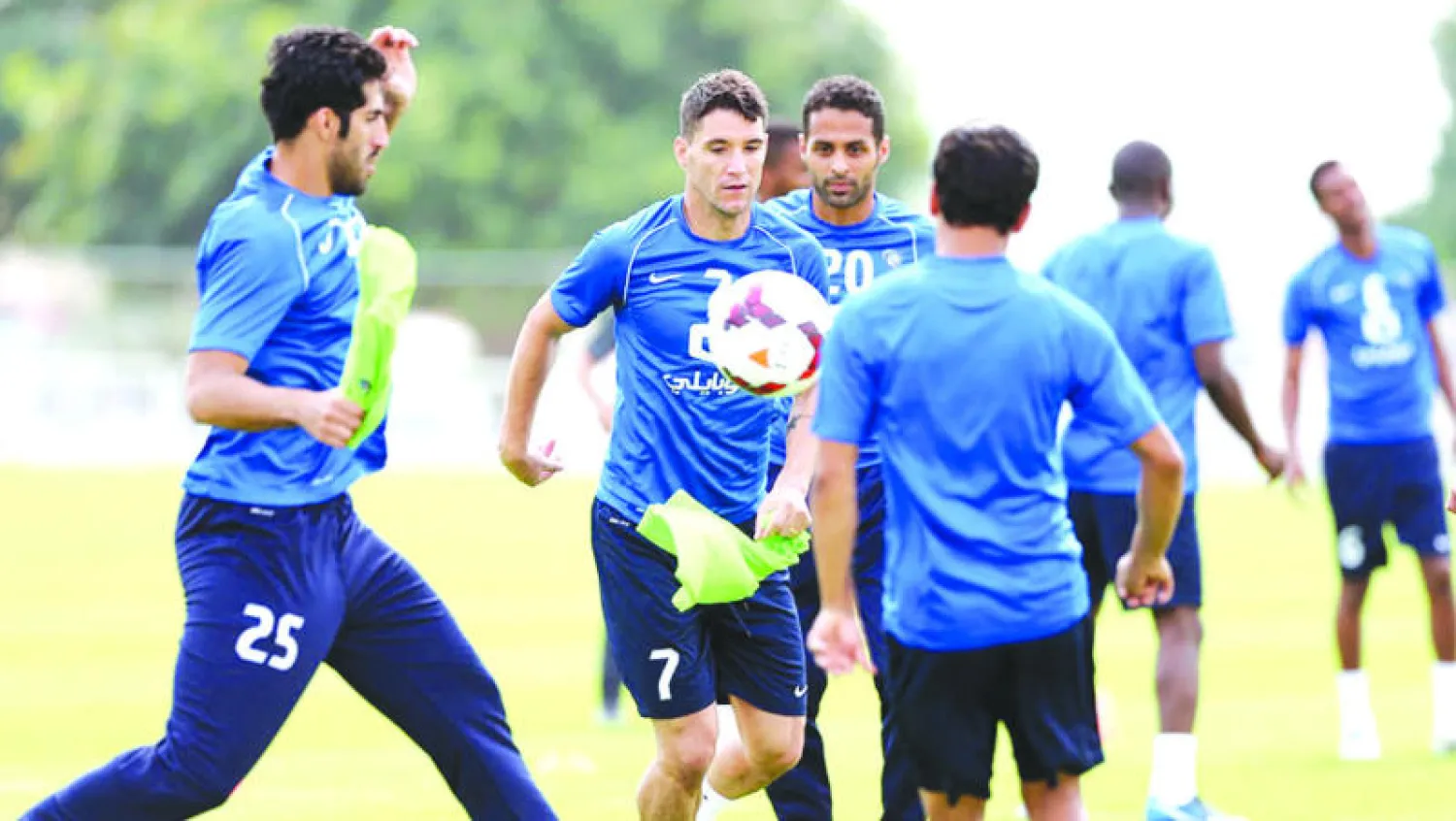 الهلال يختبر جاهزيته لديربي «العاصمة» بمواجهة قطر الأولمبي